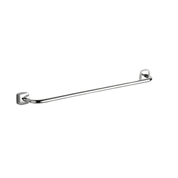 splashworks brook single towel rail 600mm chrome picture 1