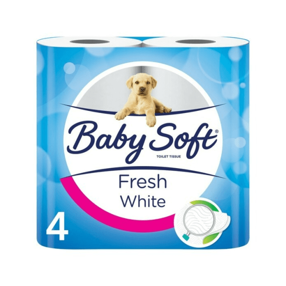 babysoft 2ply white 4 s picture 1