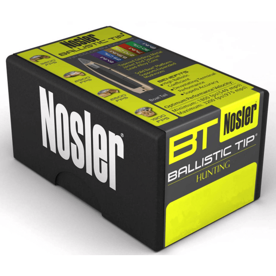 bullets 30cal 165gr nosler ballistic tip picture 1