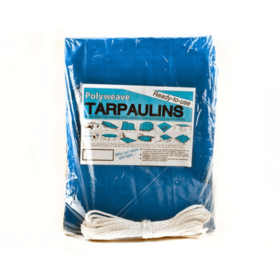 tarpaulin polywave 180g blue picture 1