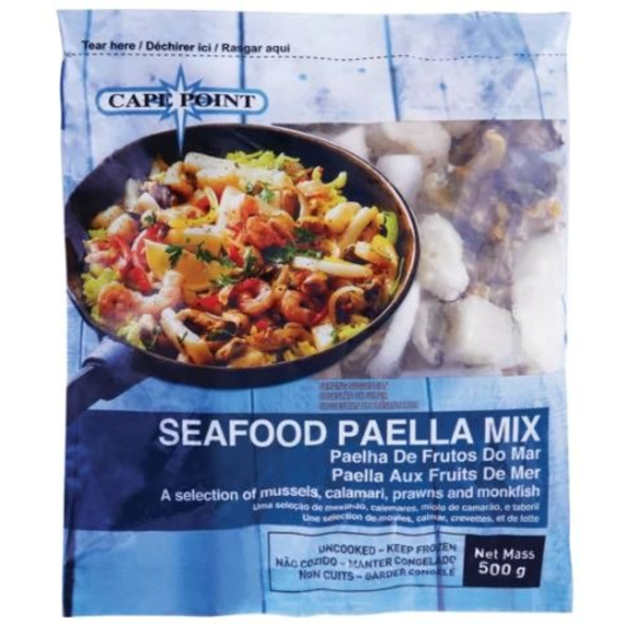 cape point seafood paella mix 500g picture 1
