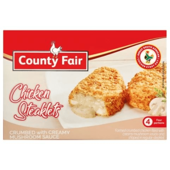 county fair chicken steaklets creamy mushroom 400g picture 1