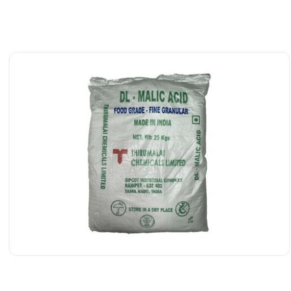 cjp malic acid dl granular 25kg picture 1