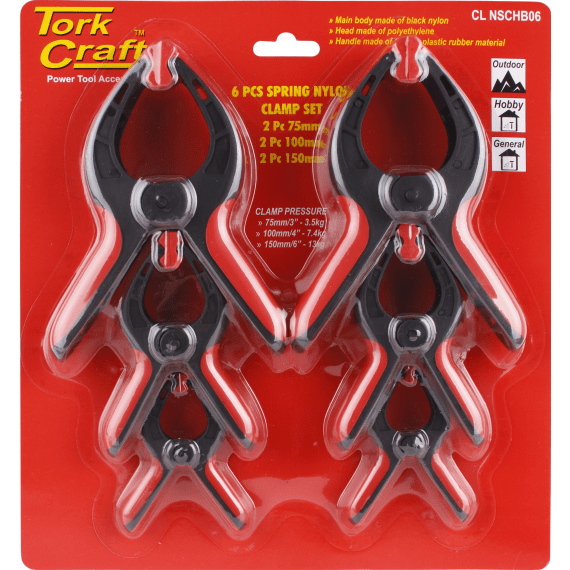 t craft spring clamp set plastic 6p picture 1