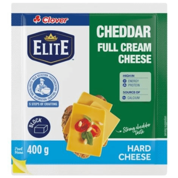 clover cheese cheddar 400g picture 1