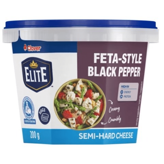 clover feta black pepper 200g picture 1