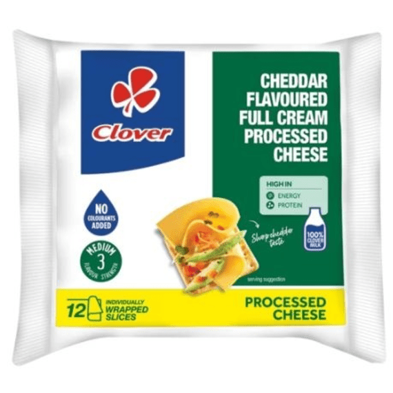 clover processed slices cheddar 180g picture 1