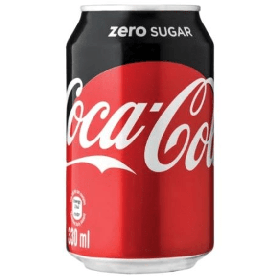 coca cola zero can 330ml picture 1