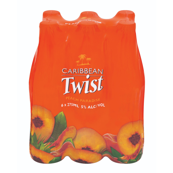 caribbean twist peach paradise 275ml picture 2