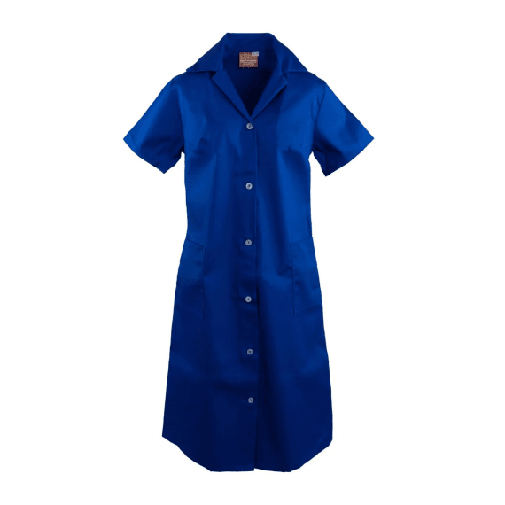 titan canteen coat short sleeve royal blue picture 1