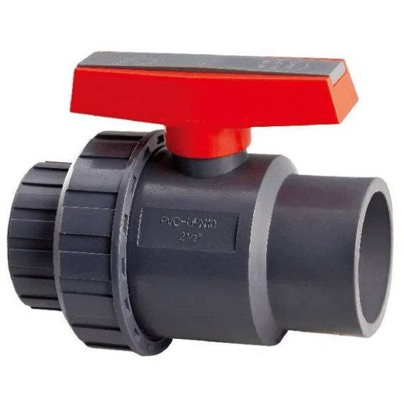 era ball valve pvc single union solvent weld picture 1