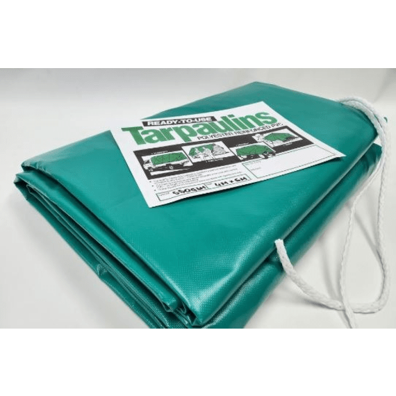 protarp tarpaulin green 180g 4x6m picture 1