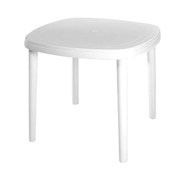 gsi patio table white 90cm picture 1