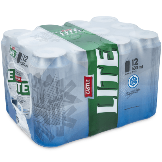 castle lite 12pack cans 500ml picture 2