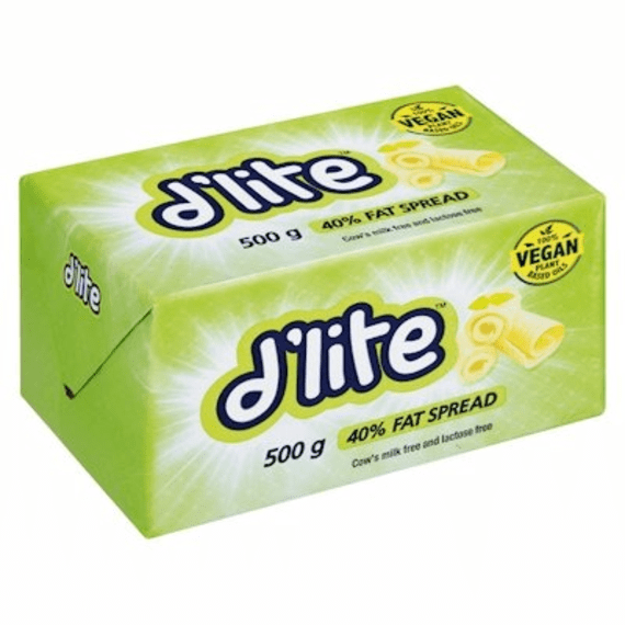 d lite medium fat spread brick 500g picture 1