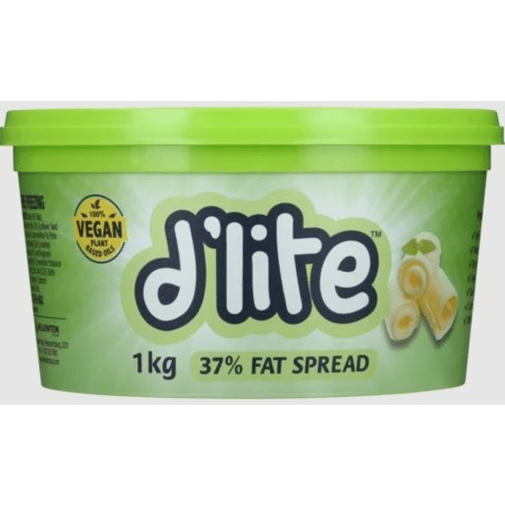 d lite medium fat spread tub 1kg picture 1