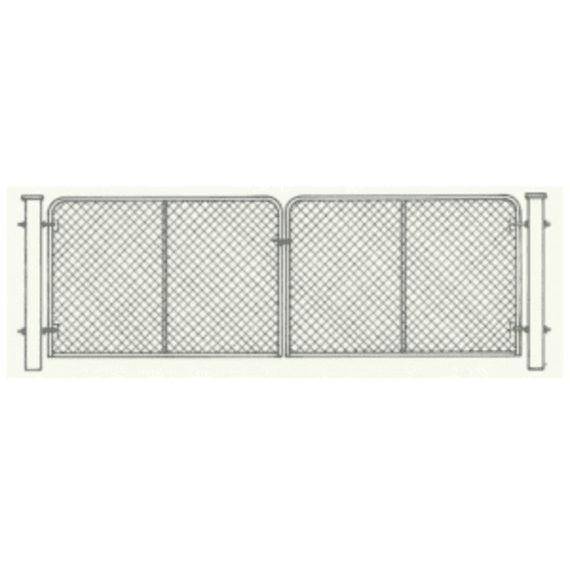 van schoor gate galvanised d series picture 2