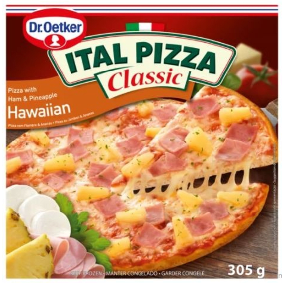 dr oetker ital pizza hawaiian 350g picture 1