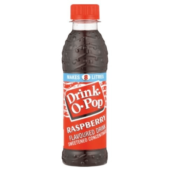 drink o pop raspberry 200ml picture 1