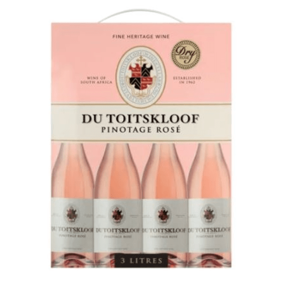 du toitskloof wine pinotage rose 3l picture 1