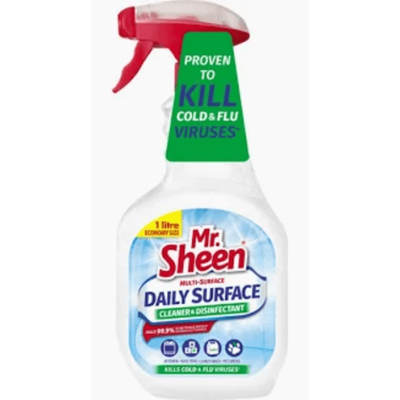 Mr Sheen Daily Surface Clnr&disinfc 1lt Agrimark