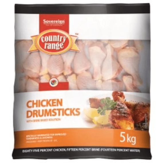 Country Range IQF Drumsticks 5kg Agrimark