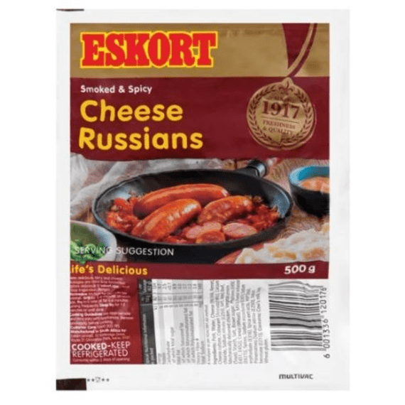 eskort cheese russians 500g picture 1