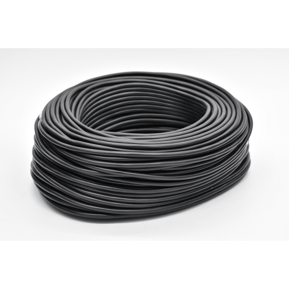 Wire Cable Cabtyre 1.00mmx3core Blk P/m Agrimark
