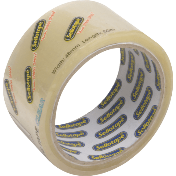 sellotape clear tape 48mmx50m picture 1