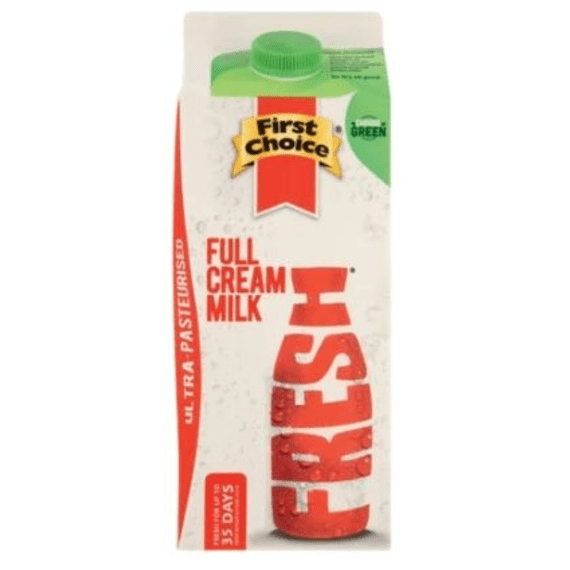 first choice fresh milk full cream 2l picture 1