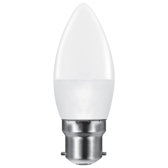 ellies led candle 5w residential bayonet warm whit picture 1