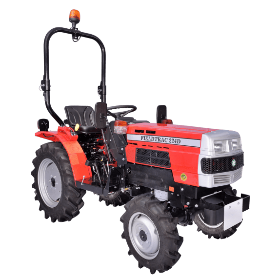 vst tractor red fieldtrac 224d new picture 1