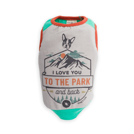 dog s life love you to the park tee picture 1