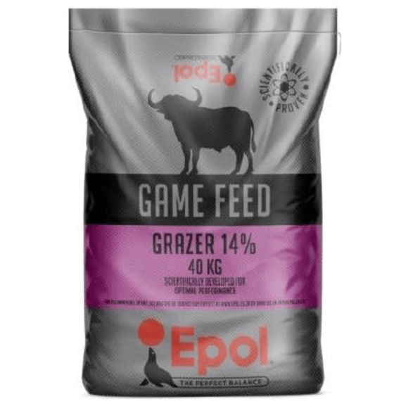 epol game grazer 140 pellets bag 40kg picture 1