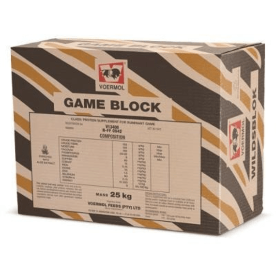 voermol game block 25kg picture 1