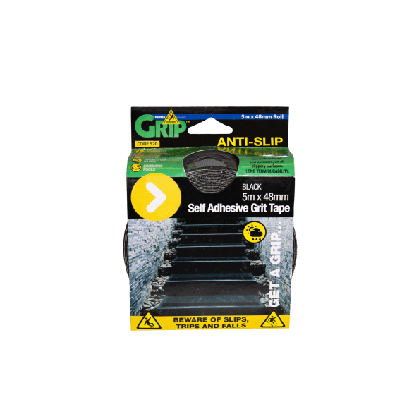 perma anti slip adhesive tape 5mx48mm black picture 1