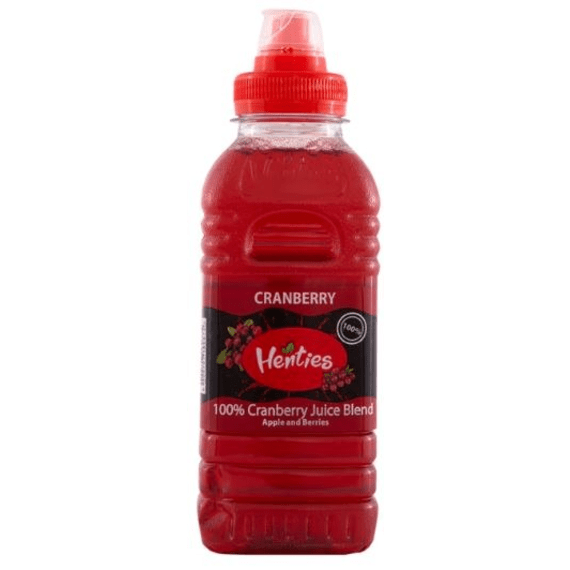 henties juice 100 cranberry 350ml 2 picture 1