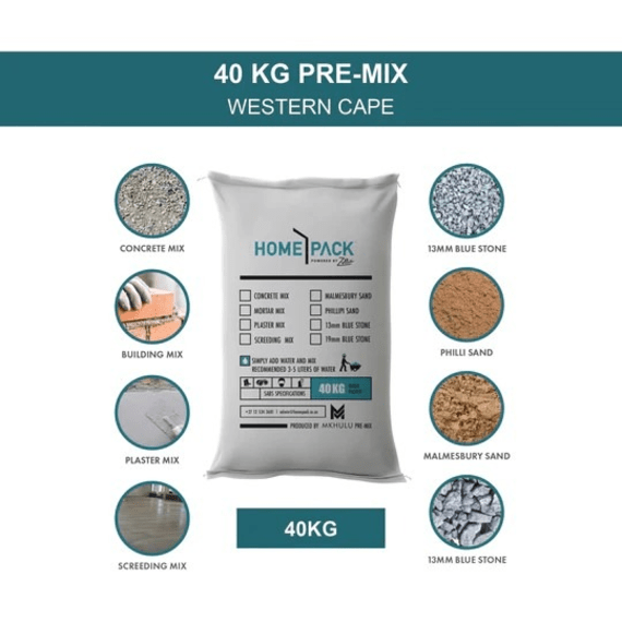 homepack premix bags 40kg picture 1