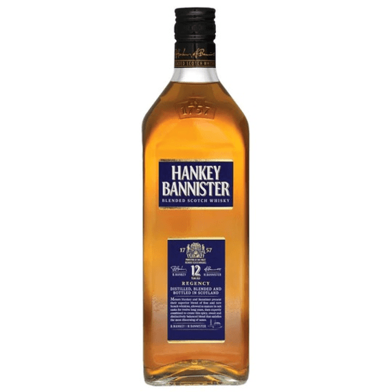 hankey bannister 12 yr whisky 750ml picture 1
