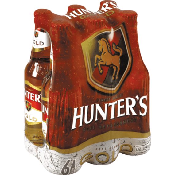 hunters gold dumpie 330ml picture 2