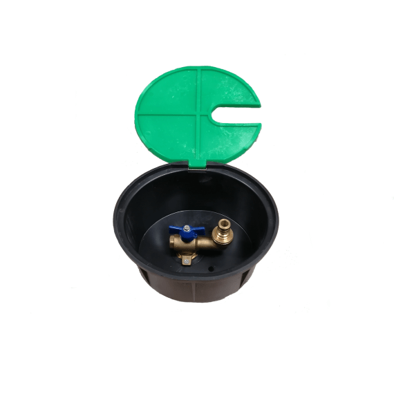 Valve Bibcock In Valve Box 20mm Agrimark