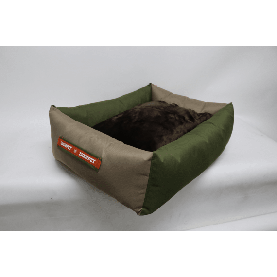 ziggipet dog bed camel olive picture 1