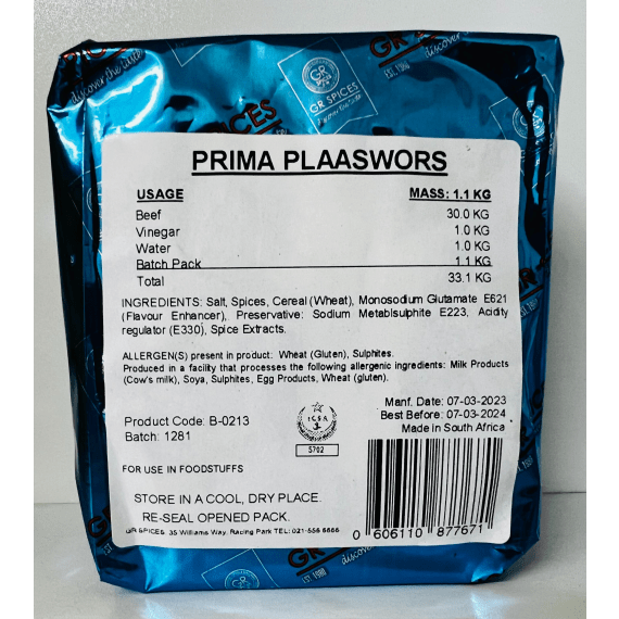 prima plaaswors 1 1kg picture 1