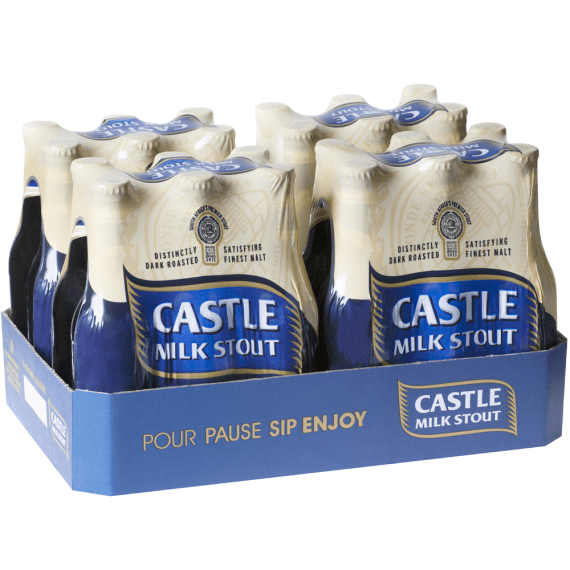 castle milk stout 340ml dumpie picture 2