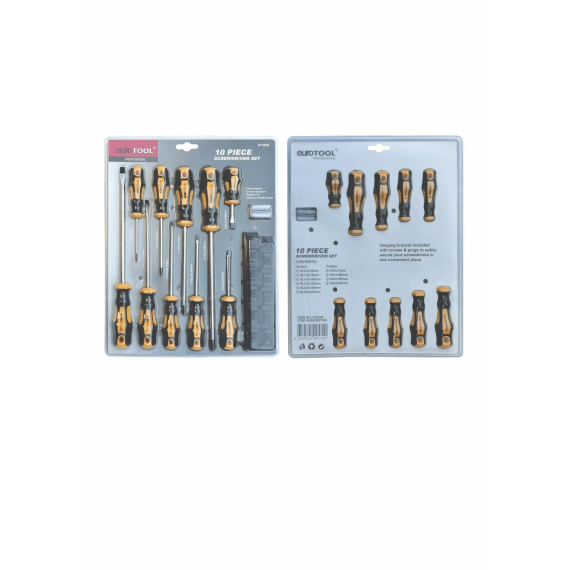 eurotool screwdriver setyellow10pc picture 1