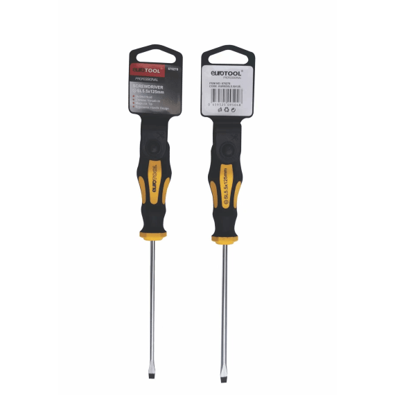 eurotool screwdrive sl5 5x125yellow 1pc picture 1