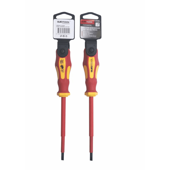 eurotool electrical screwdriver sl5 5x125 red1pc picture 1