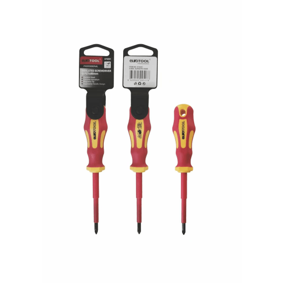 eurotool screwdriver pz 1x80 elec red 1pc picture 1