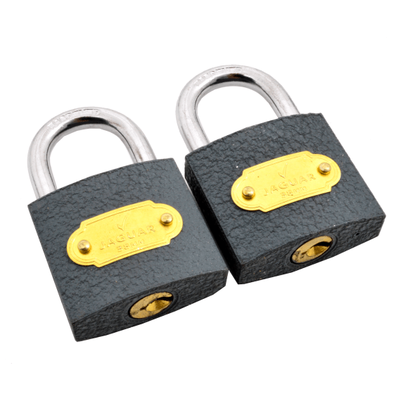 jaguar padlock iron 2pack ka clam picture 4