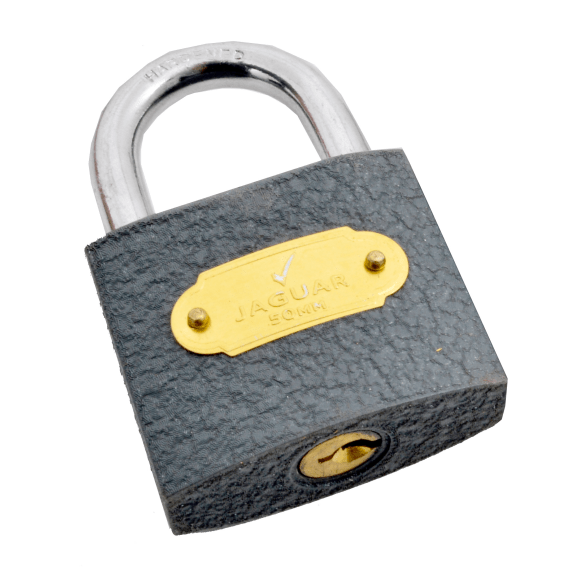 jaguar padlock iron 50mm picture 1